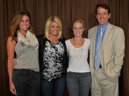 Pictured (L-R):Hannah Martin, Manager, ACM Lifting Lives; Lauren Alaina; Tiffany Moon, ACM EVP/Managing Director; Rondal Richardson, Entertainment Industry Relations Manager at Vanderbilt University.