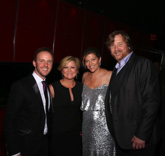 Pictured (L-R): This Music Publishing’s Rusty Gaston, songwriter Connie Harrington, Shannan Hatch and songwriter and publishing executive Jon Mabe. 