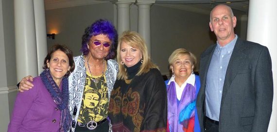 Pictured (L-R): Leadership Music Executive Director, Debbie Linn, Peterik, LM President Diane Pearson, LM’s Judi Turner and Sherrill Blackman, who interviewed Peterik.
