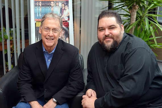 Pictured (L-R): Kelly and SESAC’s Tim Fink. Photo: Peyton Hoge
