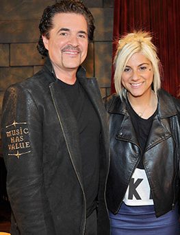 Pictured (L-R): Scott Borchetta, Jax. Photo: Fox.