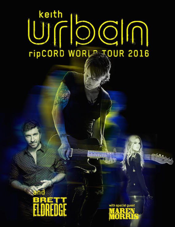 Keith Urban Ripcord Tour