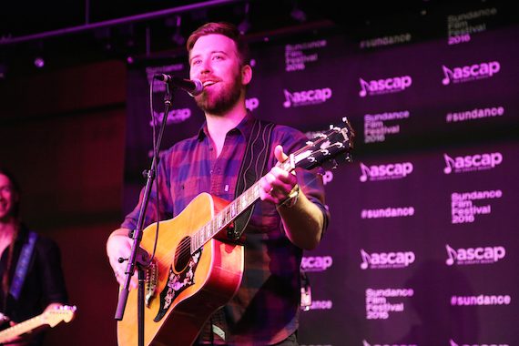 Charles Kelley performs at T​​he Sundance ASCAP Music Cafe. Photo: ASCAP's Erik Philbrook 