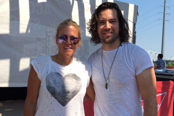 Pictured (L-R): BMI’s Leslie Roberts and Chris Bandi.