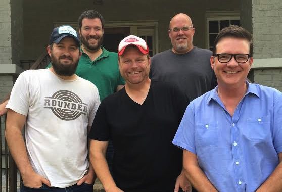 Pictured L-R: Sea Gayle’s Jake Gear and Brandon Gregg, Pinson, Driskill and BMI’s Perry Howard
