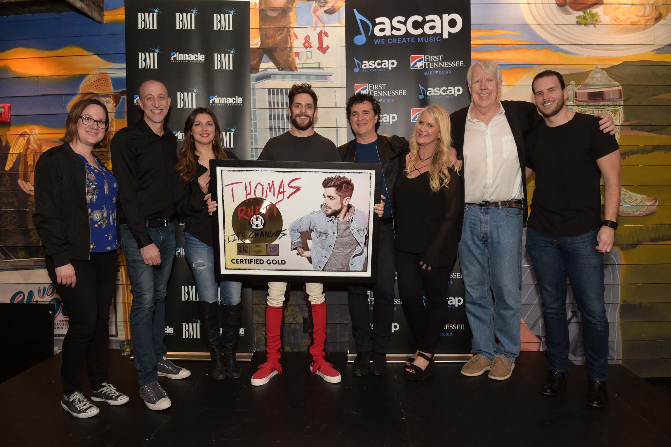 Thomas Rhett Celebrates Double ChartToppers And Gold Album