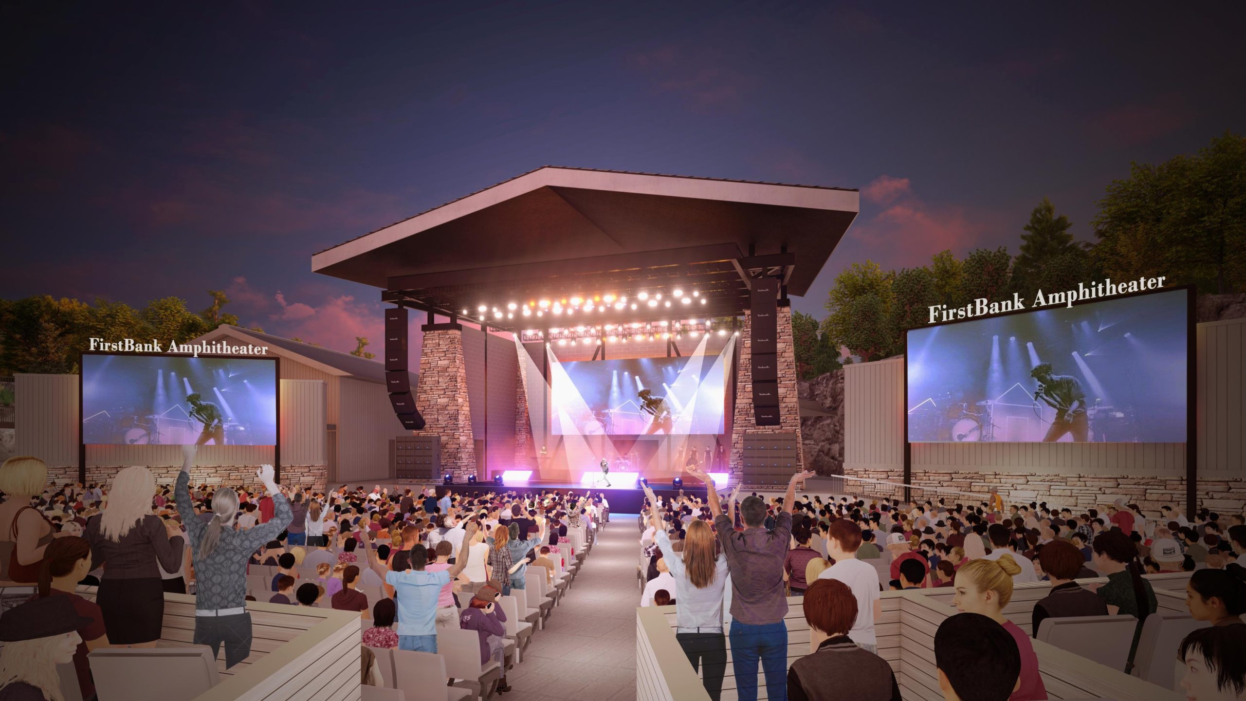 FirstBank Amphitheater Slates Lady A Jonas Brothers More In Inaugural 