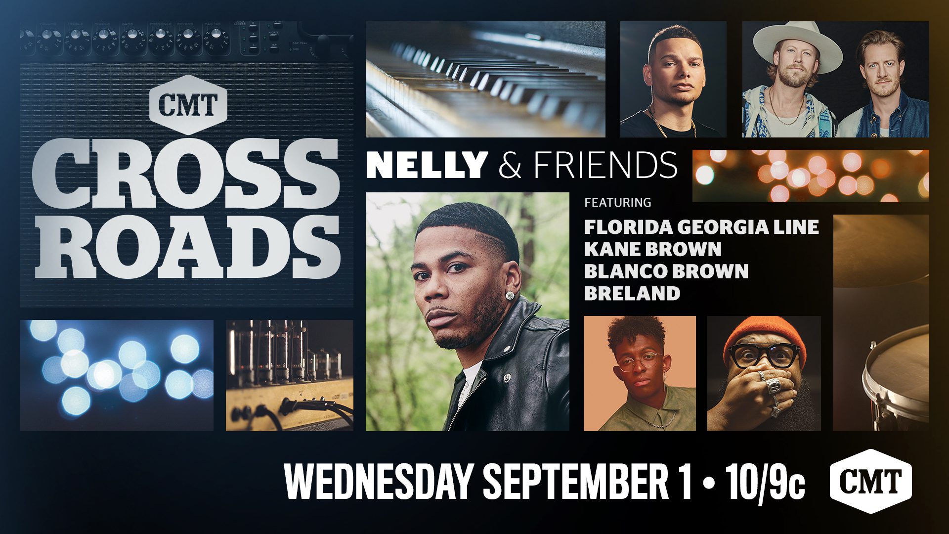Nelly, Kane Brown, FGL, Blanco Brown, Breland To Star In New 'CMT
