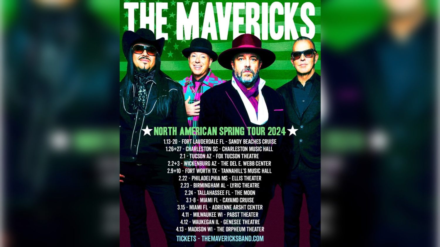 Mavericks Tour Schedule 2027
