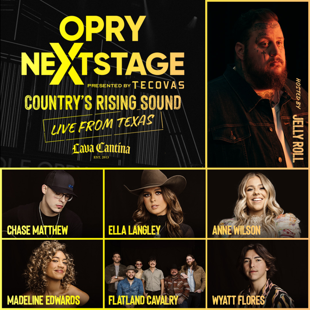 Jelly Roll To Host 'Opry NextStage Live From Texas'(01)