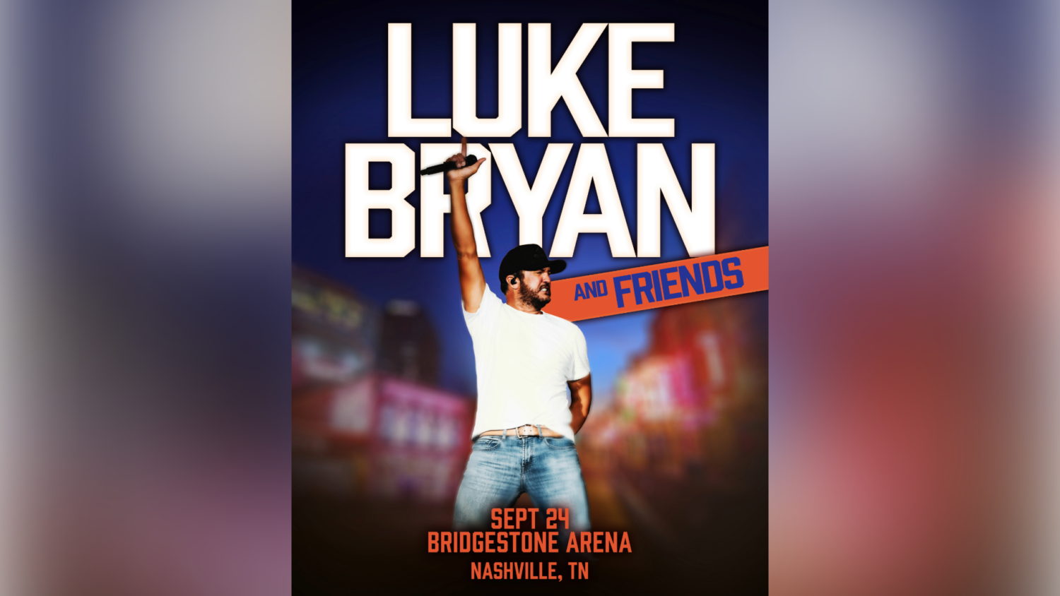 Luke Bryan Announces Special Bridgestone Arena Concert For September ...