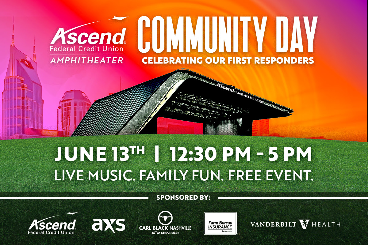 Ascend Federal Credit Union Amphitheater To Host First-Ever Community Day In June